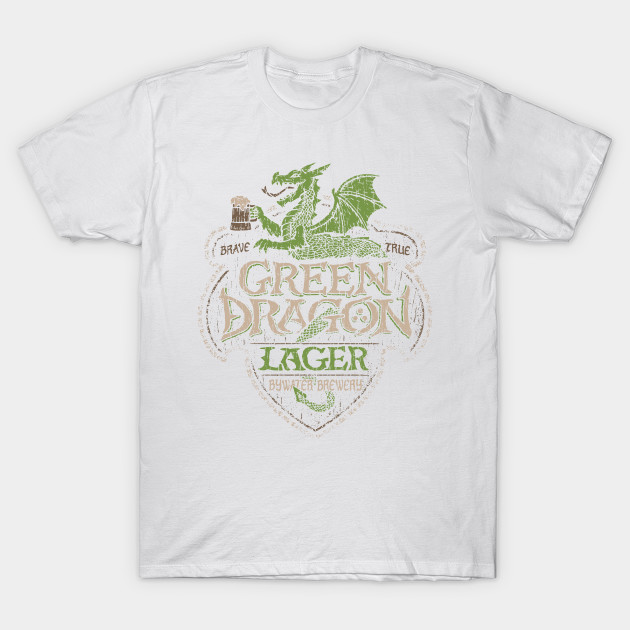 Green Dragon Lager T-Shirt-TOZ